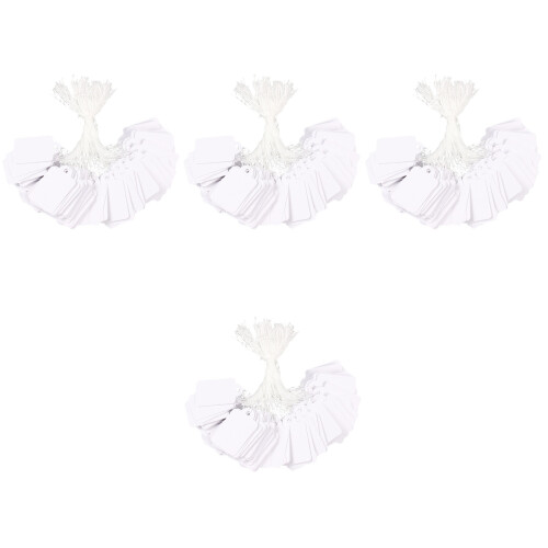 D’étiquettes Blanches Suspendues Pour Bijoux Prix Mode 2