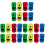 60St Kindergum Auto Mini Eraser Voor School En 2