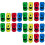 60St Kindergum Auto Mini Eraser Voor School En 6