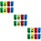 60St Kindergum Auto Mini Eraser Voor School En 9
