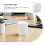 300Pièces Couvercles Blancs Pour Tasses Jetables Usage À 5