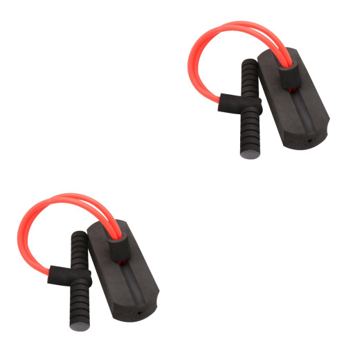 2Pièces Jouet Saut Bungee Noir Résistant 100Kg Pour 2