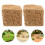 2Pièces Mini Bottes De Khaki Mousse Déco Ferme Et Maison 8