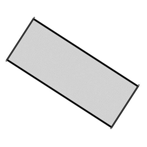2St Veiligheidshek Mesh Nylon Zwart Draagbaar 1