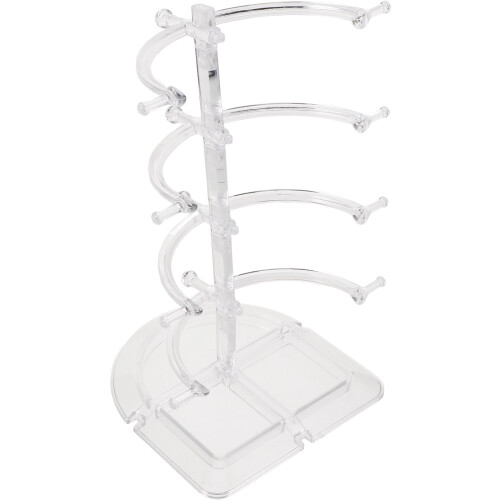 3Pcs Acrylic Sunglass Holder Stand Multi-Glasses Transparent Organizer 2