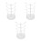 3Pcs Acrylic Sunglass Holder Stand Multi-Glasses Transparent Organizer 6