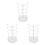 3Pcs Acrylic Sunglass Holder Stand Multi-Glasses Transparent Organizer 9