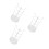 3Pcs Acrylic Sunglass Holder Stand Multi-Glasses Transparent Organizer 10