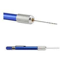 42PCS Carburetor Jet Drill Bits Pin Vise Set, for Jewelry Bead Making Crafts Orifice Drilling Wood DIY Carving