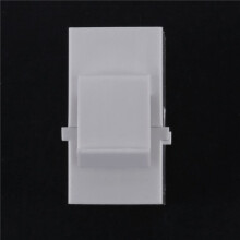 40St RJ45-Kontakt -Jack Cat6-Förlängningskoppling Ethernet-Nätverk LAN Cat 6-Kopplingsuttag Extend Adapter, Vit