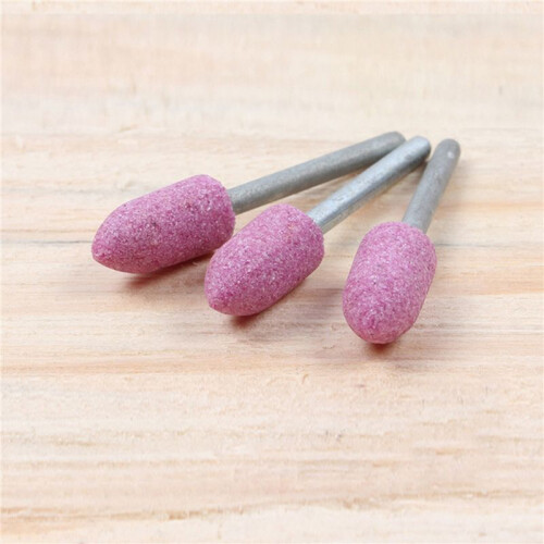 60Pcs Abrasive Mounted Stone for  Accessories Grinding Stone Wheel  for  Rotary Tools Bullet-Shape 1
