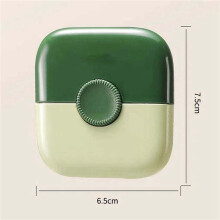 2X 2-in-1 Hair Cutting Trimmer Barber Comb Bangs Hair Cutter Remover Home  Makeup Tools,Green