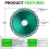 16Pack INDESTRUCTIBLE DISC 2.0 -Indestructible Disc 2.0 Cutting Disk, Angle Grinder Disc 8