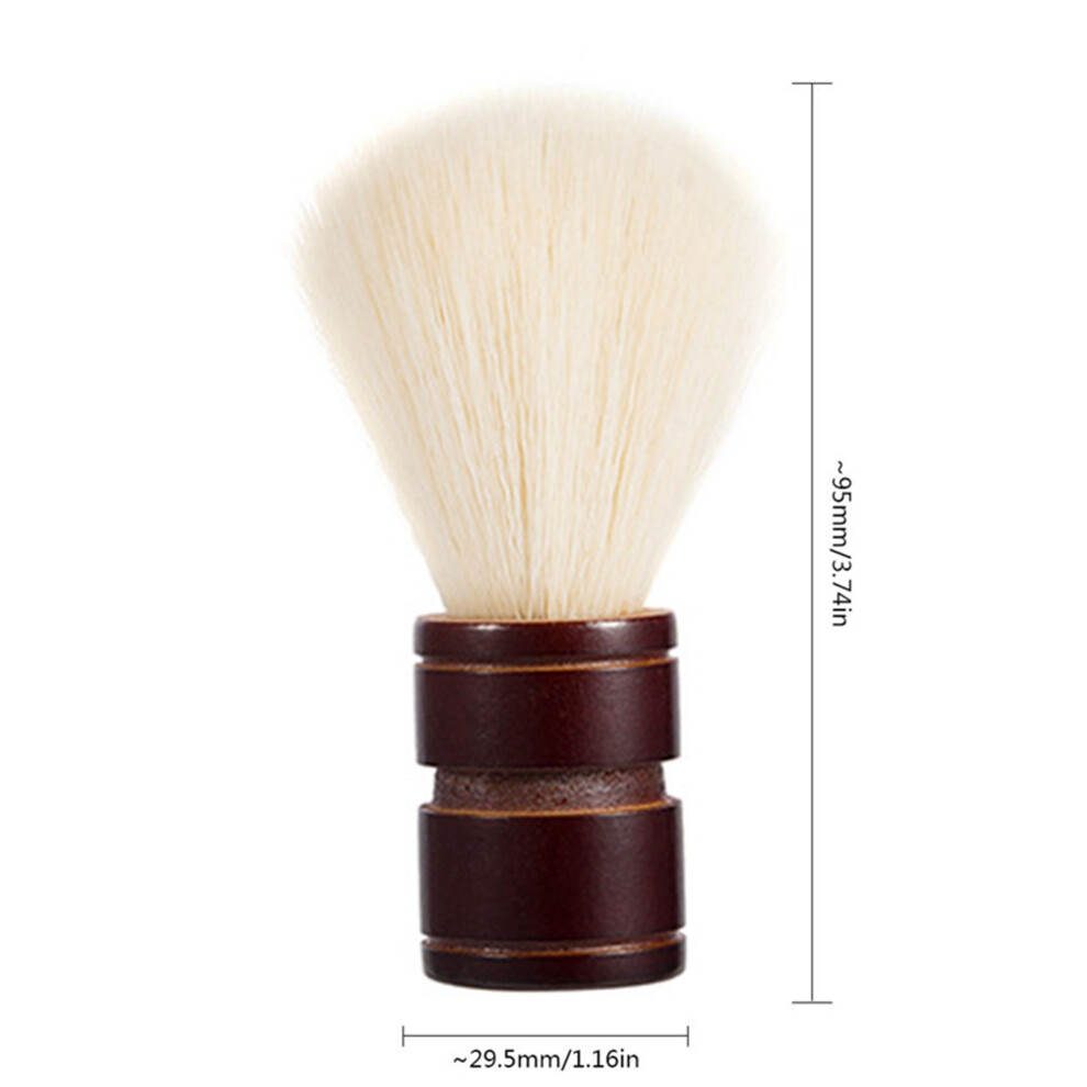 2X  Pure Badger Hair Shaving Brush Wood for  Double  Safety Straight Classic Safety  Brush