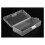 5X Clear Plastic Jewelry Rectangle Case Box Holder Container 18cm x 8.5cm x 4.5cm 4