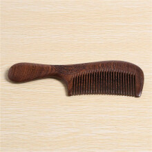 3X Unisex Sandalwood Comb Women Men Home Travel Wood Anti-Static Fine-Tooth Comb Wooden Handles Hair Comb