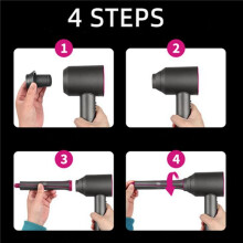 Für Airwrap Hair Curling Barrels und Magic Adapters Styler Zubehör Volume und Shape Curling Hair Tool 2 Set