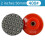 2X M14 Thread 2 Polegadas 50mm Almofadas de Polimento Manual de Diamante Almofadas de Lixa Galvanizadas Disco de Moagem, 400 2