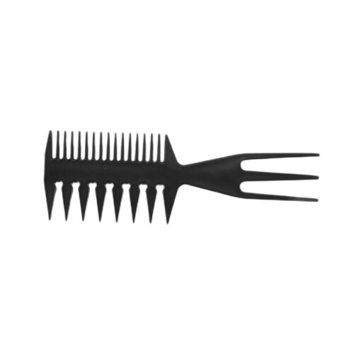 2X Double-Sided Wide Tooth Styling Comb Hair Fork Comb Beauty Salon Tool 2