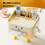 Household living room bedroom box bedside multi-function tissue box Cute desktop storage box for home 3