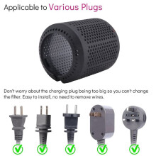 2X Hair Dryer Filter Mesh Replacement Compatible with Supersonic HD01 HD03 HD08 Models, Hair Dryer Outer Filter Cage Part C