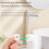 2X Automatic Foaming Soap Dispenser,Electric and Rechargeable,Refillable Foam Hand Dispenser for Kitchen Bathroom 5