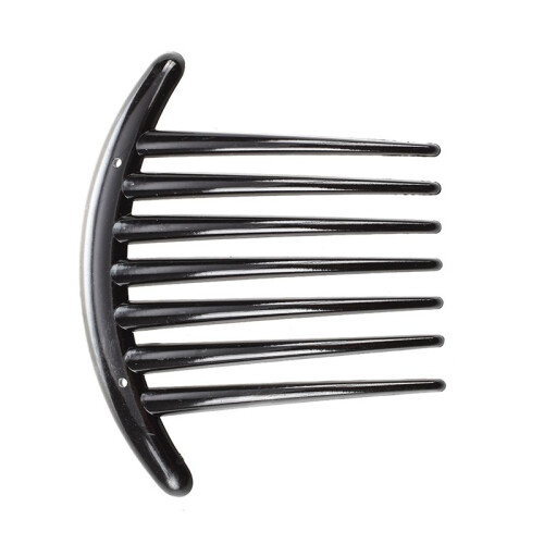 8 Pz Capelli Pettine Perno Accessori Plastica Donne Signora Moda Nero 1