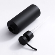 3X Dispensador de Jabón de Manos - Dispensadores de Loción para Encimera de Baño de Plato de Acero Inoxidable, Botella de Jabón de Metal Cepillado