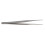 2X Fine Point Silver Tone Pointy Straight Tweezers 4 1/2 inch 8