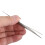 2X Pointe Fine Ton Argent Pincettes Droite Pointu 10
