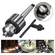 2X Heavy Duty Drill Chuck 1/2 Inch Capacity with MT2 Morse Taper 2 Tool Holder and K32 Key (MT2-B16 -13mm)
