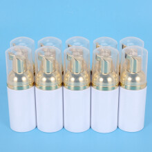 50PCS 30ML Plastic Foaming Bottle Soap Mousses Liquid Dispenser,Froth Shampoo Lotion Bottling Foam Bottles