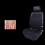 2X Heated Car  Cushion - Auto  Cover Warmer Auto Headed with Lumbar Support 6