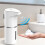 Household  Sensing Multi Gear Contactless Wall Mounted Vertical Rechargeable Soap Dispenser Foam Machine 3