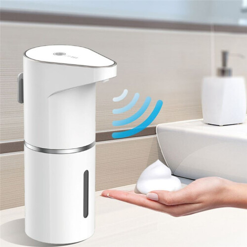 Household  Sensing Multi Gear Contactless Wall Mounted Vertical Rechargeable Soap Dispenser Foam Machine 2