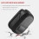 Key Lock Box Wall Mount 4 Digit Combination  Key Storage Lock Box, Large Capacity Security Combo Lockbox 2