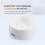 2X Sweeping Vibration Electric Toothbrush Charging Standing Base Storage Stand for  Lftb01-P White 9