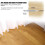 400Pcs Seamless Nails Double-Headed Screw, Skirting  Board Non Marks Special Hidden Thread Nails with Sleeve Tool 6