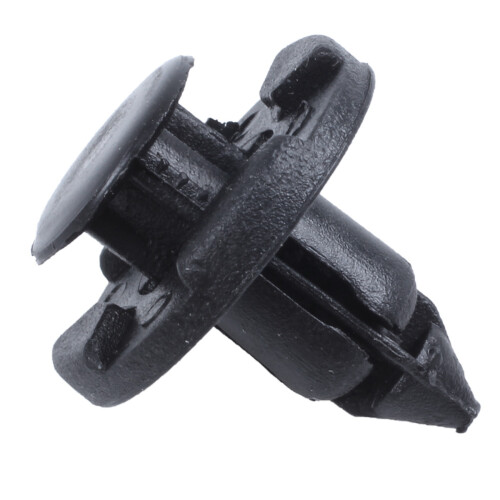 60 pieces Plastic Parts 8 mm Black Hole Bumper Rivet Clip Closure 2
