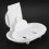 2X Double Soap Dish Strong Suction Soap Holder Cup Tray for Shower Bathroom (White) 4