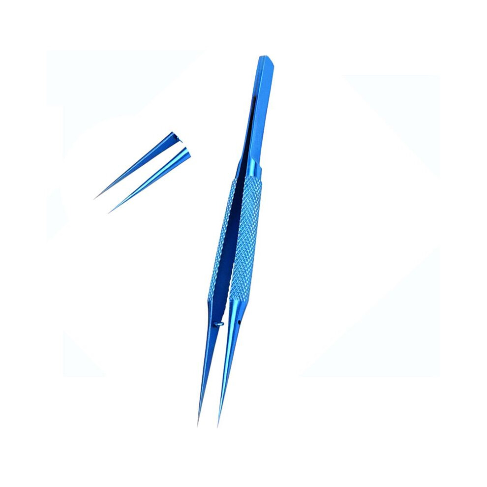 Tlily Maintenance Of Titanium Alloy Tweezers Machine 0.15Mm Demagnetization Of -Pointed Straight Bending Tweezers