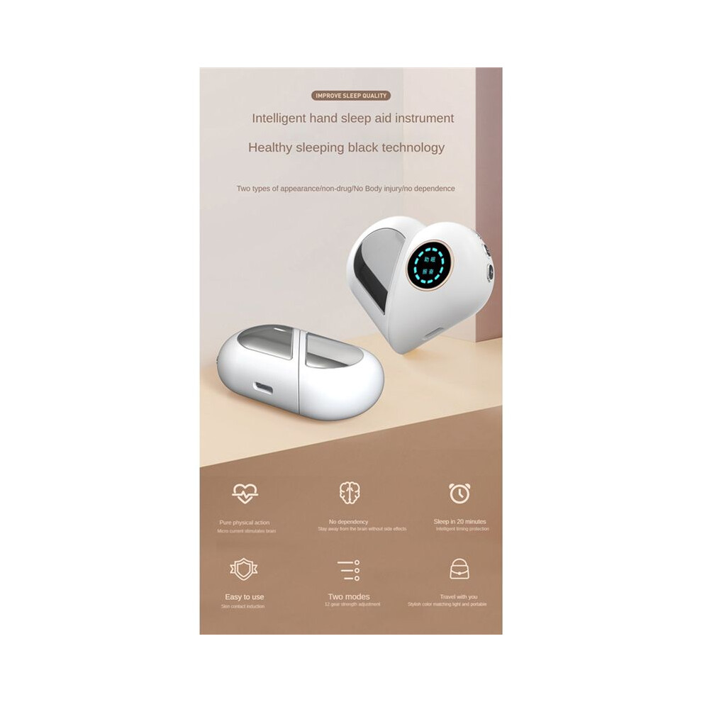 Sleep Aid Device Therapy 180MAh Hand-Held Micro-Current Relieve Anxiety Depression Fast Sleep Instrument
