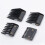 8 Attachment Comb Set for  with Metal Backed Cutting Guide 3mm 6mm 9mm 12mm 2