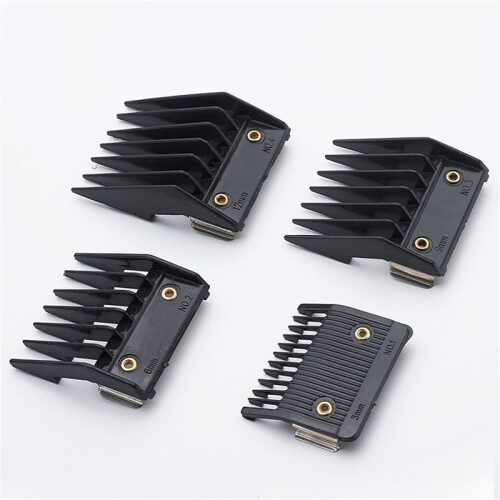 8 Attachment Comb Set for  with Metal Backed Cutting Guide 3mm 6mm 9mm 12mm 1