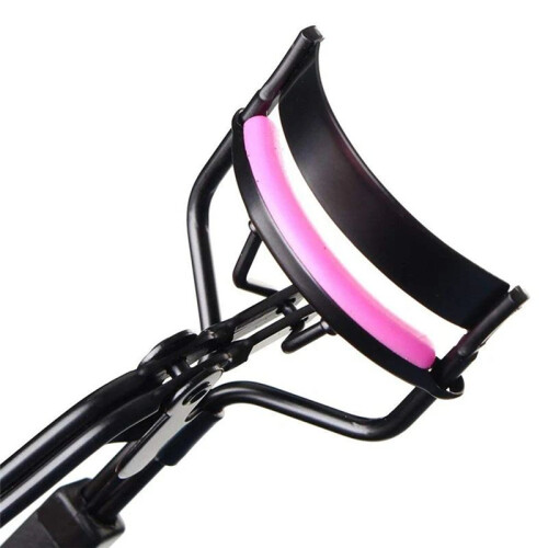 Eyelash Curler with 3Pcs Replacement Pads Eyelash Curler Portable Definition False Eyelash Curler Tools 2