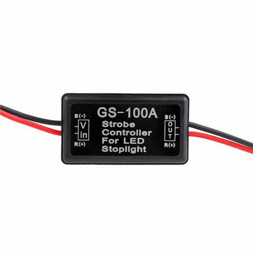 3X Car Gs-100A LED Brake Light Flash Controller 2
