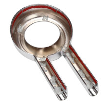 10PCS/Set Plastic Car Front Fog Light Chrome Cover Trim Bezel Frame Garnish for Spacia Custom MK53S