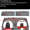 Car Reverse Camera Brake Light for   Proace 4