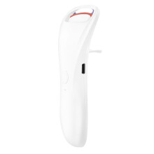 Verwarmde Wimperkrullers, Oplaadbare Elektrische Wimperkruller met Dubbelboogontwerp, 3 Instelbare Temperaturen, Veilige, Zachte B