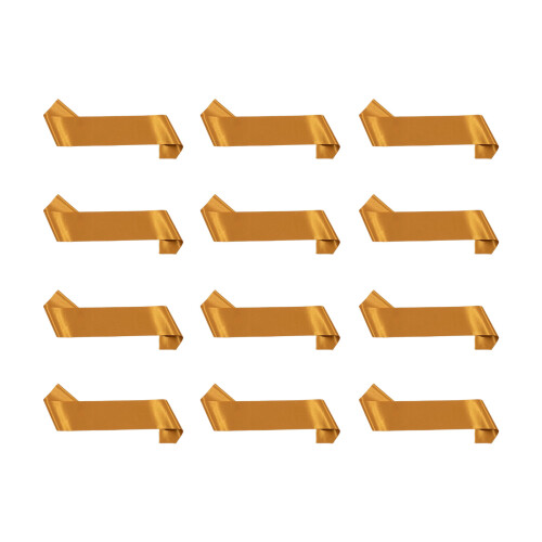 12 Color Adjustable Satins Straps Sashes For Costumes-Gold